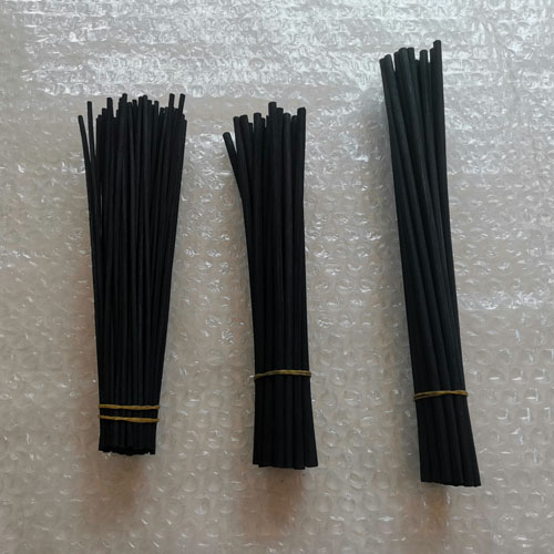 black natural rattan sticks
