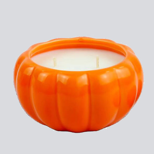 scented candles in ceramic jars